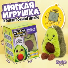 Soft toy, electronic game 