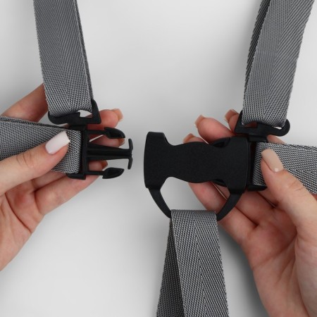 Fastex 22, 25, 27 mm, five, load up to 35 kg color black-4