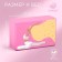 Sangh Sun yoga block, 23x15x8 cm, pink color