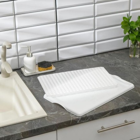 A tray with a drying liner, 42.5 × 27 cm, white color-1