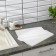 A tray with a drying liner, 42.5 × 27 cm, white color
