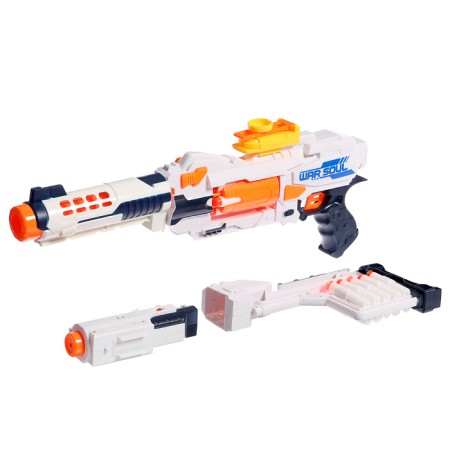 Blaster War Soul Gun Pro, shoots soft bullets, works from batteries-9