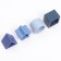 Developing toy - sorter “Study figures”, food silicone, blue color, Mum & Baby