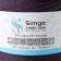 Knitted yarn secondary 90% cotton, 10% p/e, 100m/450 ± 50 g (lilac) mix