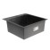 Kitchen sink Aflorn AF95050F, Sredal, S = 3.0 and 0.8 mm, 50x50x20 cm, siphon, graphite