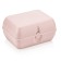 Emhouse lunchbox, plastic, with a lock, size 16x13x9 cm, color mix