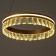 Jess lamp LED 100W gold 39x39x9 cm Bayerlux