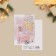 Watercolor card "heat and comfort", embossing, 10 x 15 cm, new year