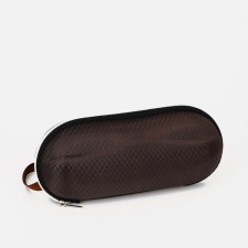 Lightning glasses case, brown color