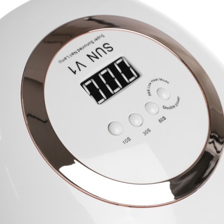Luazon Luf-12, UV/LED, 168 W, 42 diode, timer 10/30/60/99 C, white and golden-4