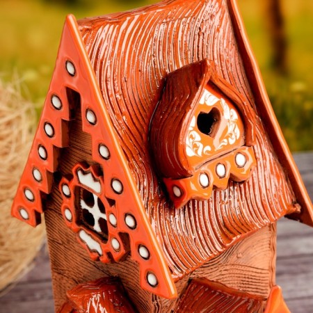 Aroma lace house "Varvara", 22 cm, handmade, mix-3