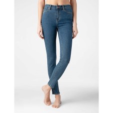 Джинсы женские моделирующие Conte Elegant Skinny, размер L, цвет authentic blue