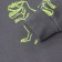 Sweatshirt for boys, graphite/dino color, height 110