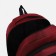 Youth backpack from textiles, 2 departments, 2 pockets, burgundy color