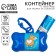Container with packets for cleaning dogs "Vilya tail" (roll 15 pcs)