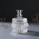 Casket glass "Bear" silver 8x8x10 cm