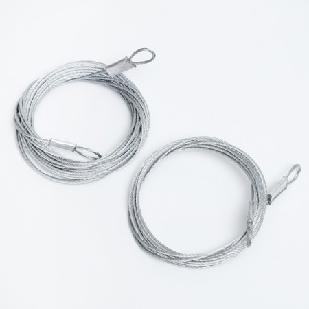 Set "Fun tube cleaning" for mechanical purification of chimneys, d = 130 mm, ruff metal-2