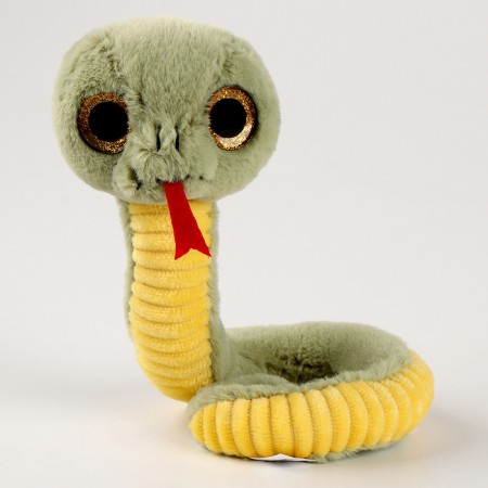 Soft New Year's toy "Snake", Green-2