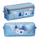 The pencil case is soft, 2 compartments, volumetric, 100 x 210 x 50 mm, Erichkrause Pastel Bloom, 61946