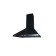 Elikor Extra “Venta” 50p-430-K3d, fireplace, 430 m3/h, 3 speeds, 50 cm, black