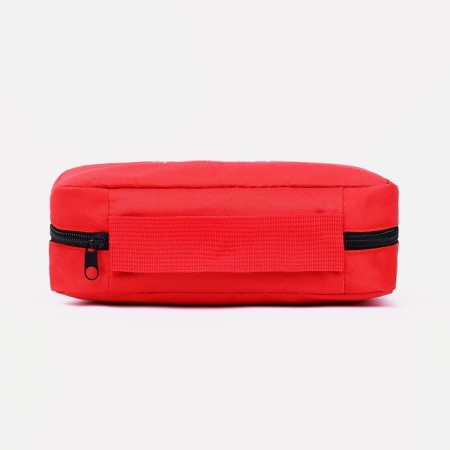 Road cosmetic bag, lightning department, hook, red color-1
