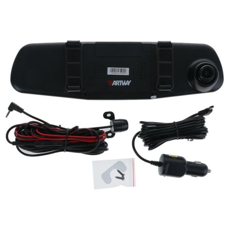 DVR ARTWAY AV-600, two cameras, 4.3 "TFT, review 120 °/90 °, 1920x10800 HD-7