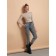 Women's jeans Conte Elegant Mom Fit, Size S, Acid Washed Bleach color