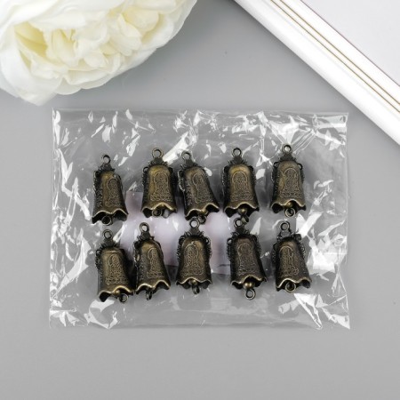 Bronze bell 2.7*1.5 cm-3