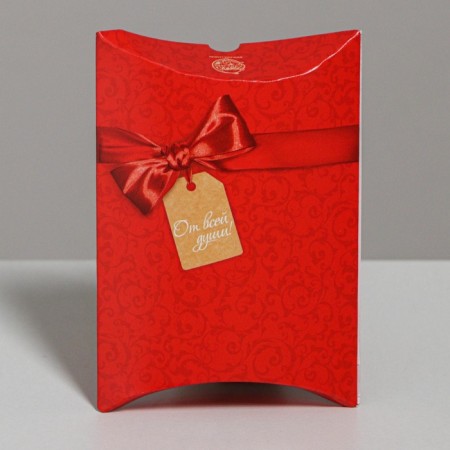 Box Gift team figure, packaging, “with all my heart!”, 11 x 8 x 2 cm-1