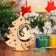 Harvesting for creativity "Christmas tree with an angel and pigeon"