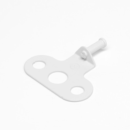 Tundra window opening limiter, plastic, l = 165 mm, white, 1 pc.-3