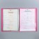 Feast for family documents "Kitik" red color, 4 sets of documents, 19 pockets