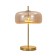 Decorative table lamp Arte Lamp Padova A2404LT-1AM, LED, 9 W, 33x33x53 cm, 450 lm, copper