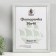 Photo frame plastic 30x40 cm, (plastic screen), white