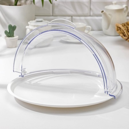 A dish for confectionery with a lid, 39 × 38 × 22 cm-2
