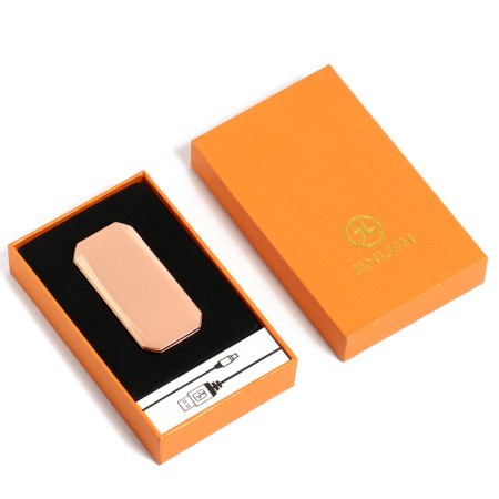 Electronic lighter in a gift box, spiral, USB, 3 x 6.5 cm-5