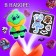 Surprise toy "Monster" in the egg, with stickers