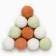 Gift set of cosmetics, bath bombs 10 x 10 g, pure happiness