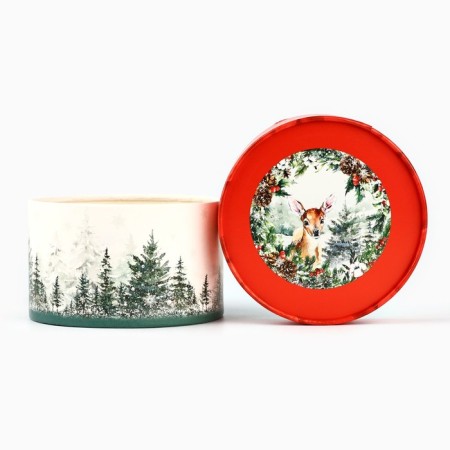 Gift Box "New Year's Watercolor", 12 x 8 cm, New Year-2
