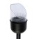 Garden lamp on the solar battery "Cylinder beveled", 7 × 36 × 7 cm, 1 led, white glow