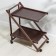 Serving table 2-tier r.phillip, 75 × 45 × 62 cm, dark beech