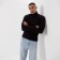 Turtleneck Men's Minaku: Basic Line Man Black Color, size 54