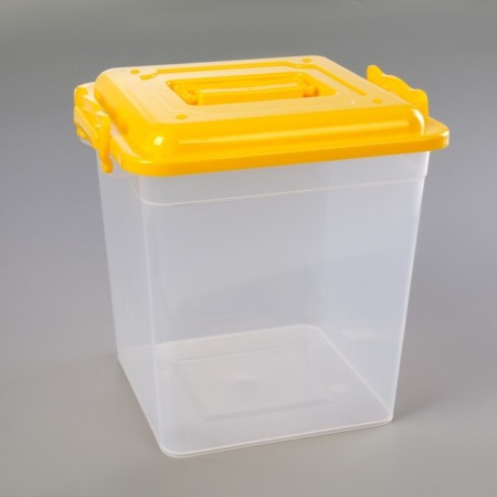 Square container, 12 l, color mix-4