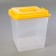 Square container, 12 l, color mix