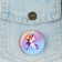 Set of icons "Nyashka cutie", d = 38 mm, 3 pcs