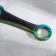 Wooden souvenir "Kunai" Green