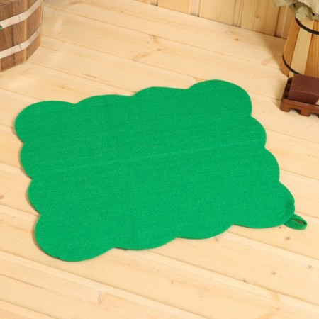 Set for a bath 3 objects "watermelon" rug, mitten, hat-1