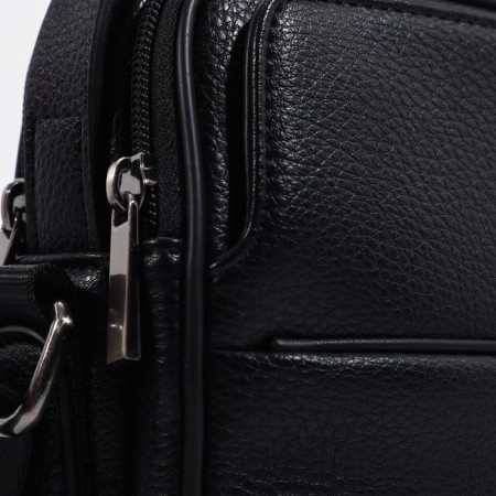 Male bag, black color-3