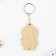 Key keychain "Cool duck" 3.8 x 6 cm