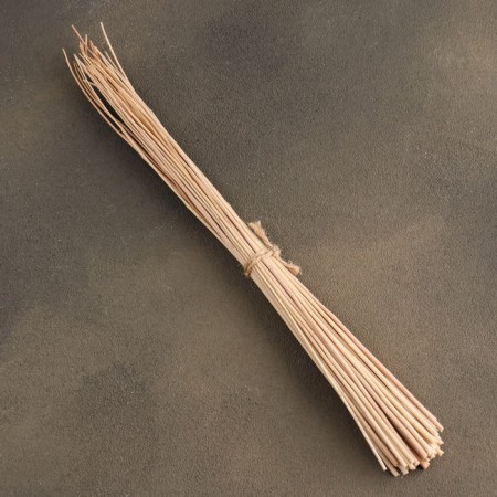 Set for creativity "Weaving from the vine", a round basket, 25.5*18.5/5 cm-2